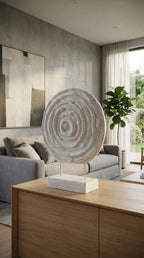 Decoração Cerâmica Fria Espiral - Ateliê MMassuci