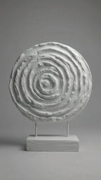 Decoração Cerâmica Fria Espiral - Ateliê MMassuci