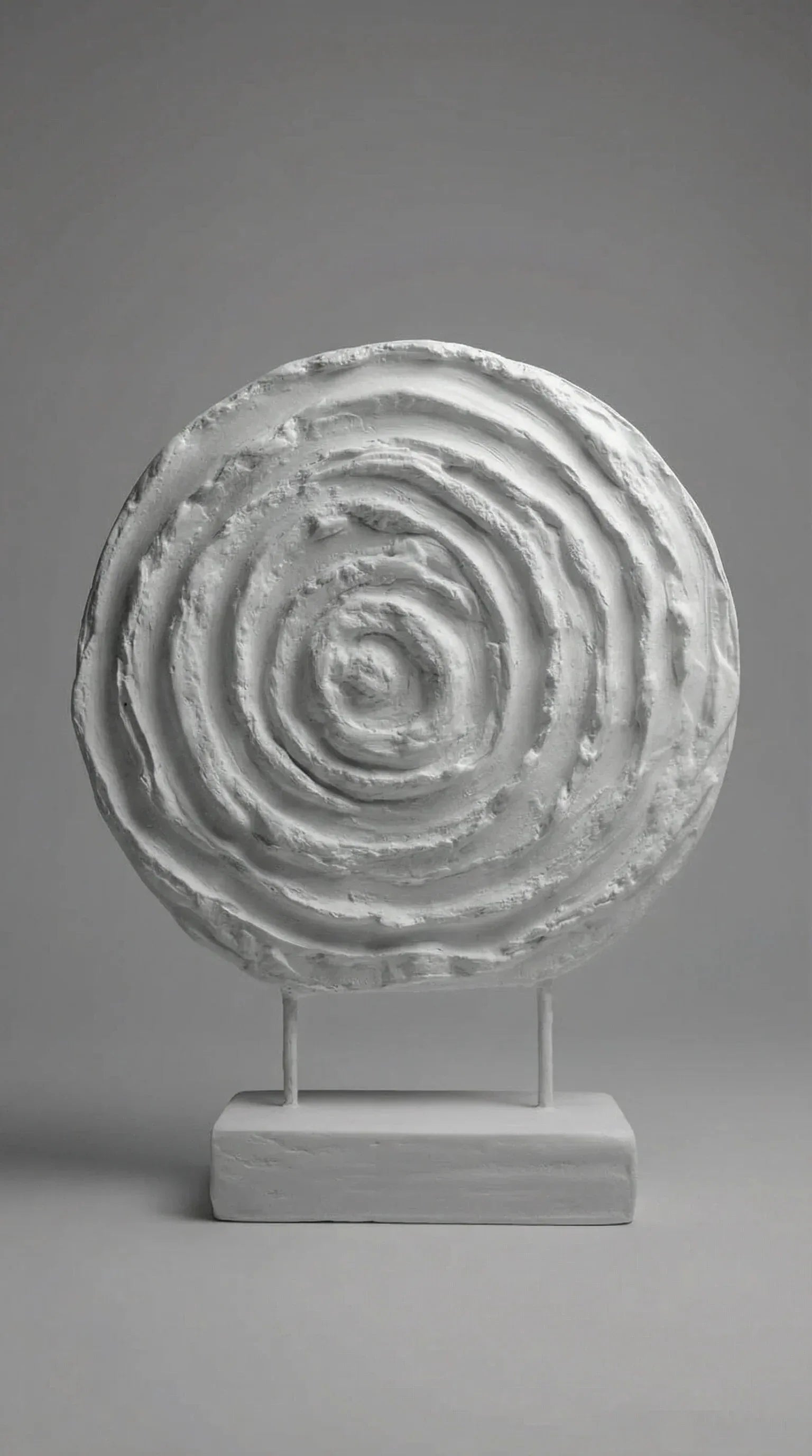 Decoração Cerâmica Fria Espiral - Ateliê MMassuci