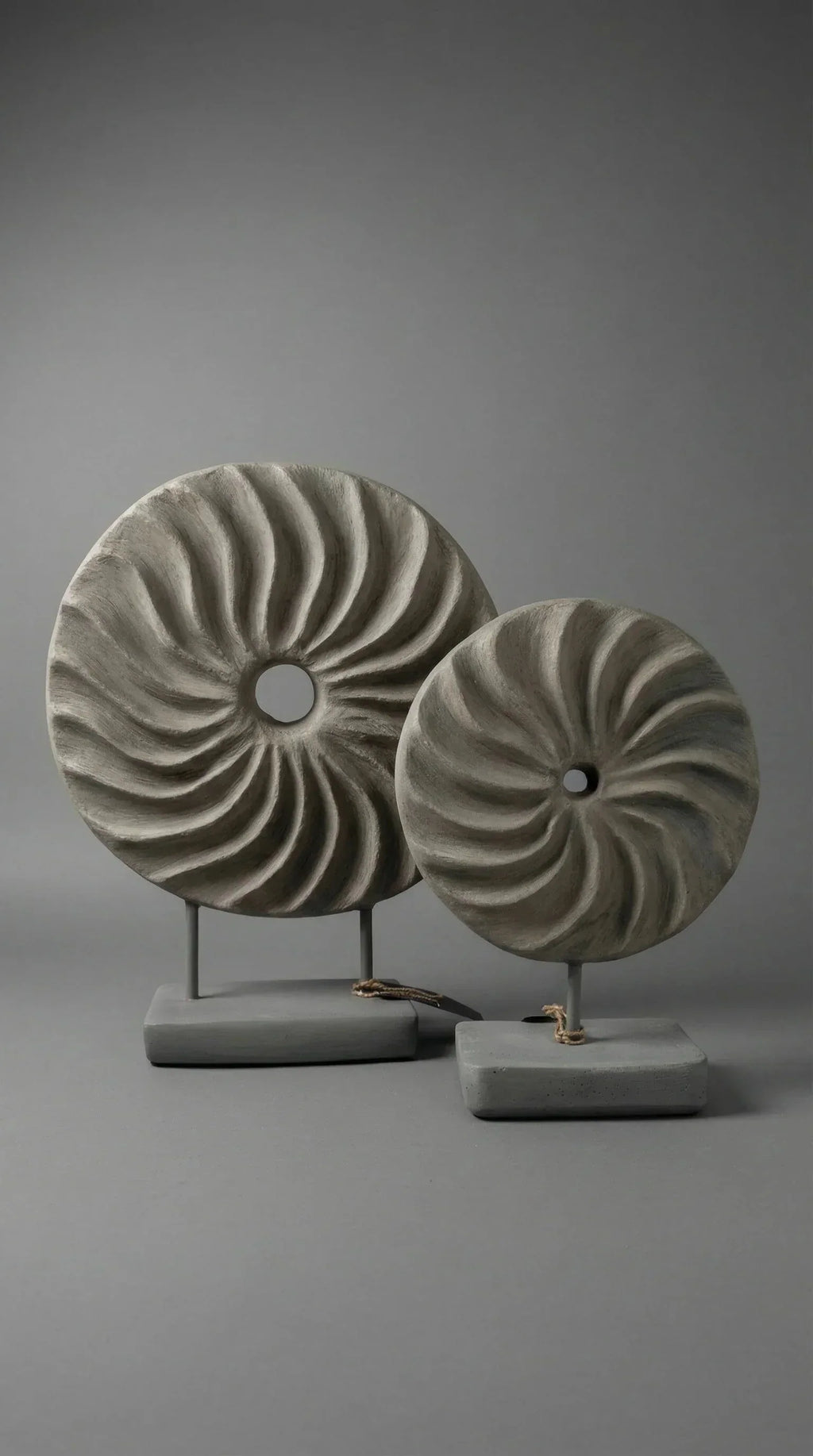 Decoração Cerâmica Fria Espiral Duo - Ateliê MMassuci