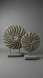 Decoração Cerâmica Fria Espiral Duo - Ateliê MMassuci