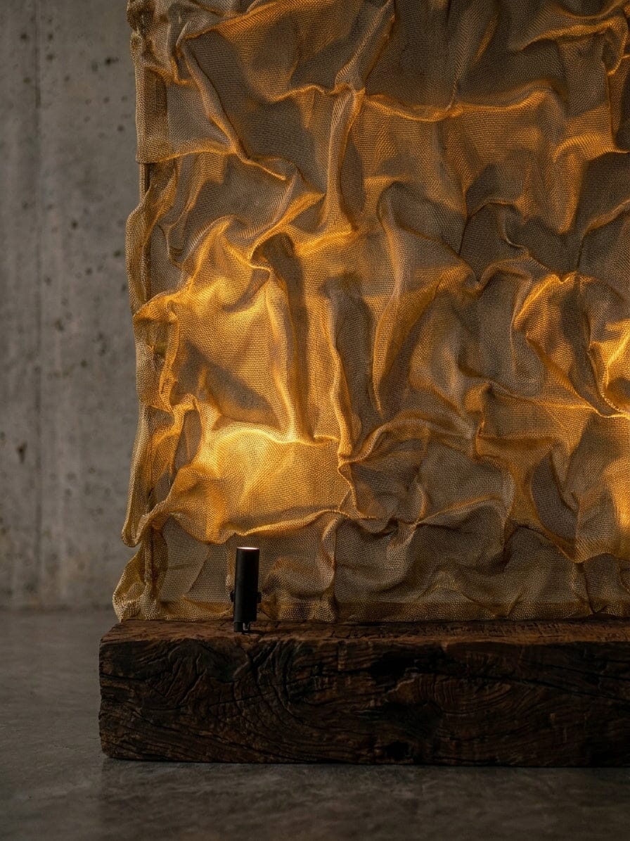 Luminária Chão Flow Duna Luminárias Ateliê MMassuci 