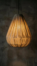 Luminária Pendente Bag Linho - Ateliê MMassuci