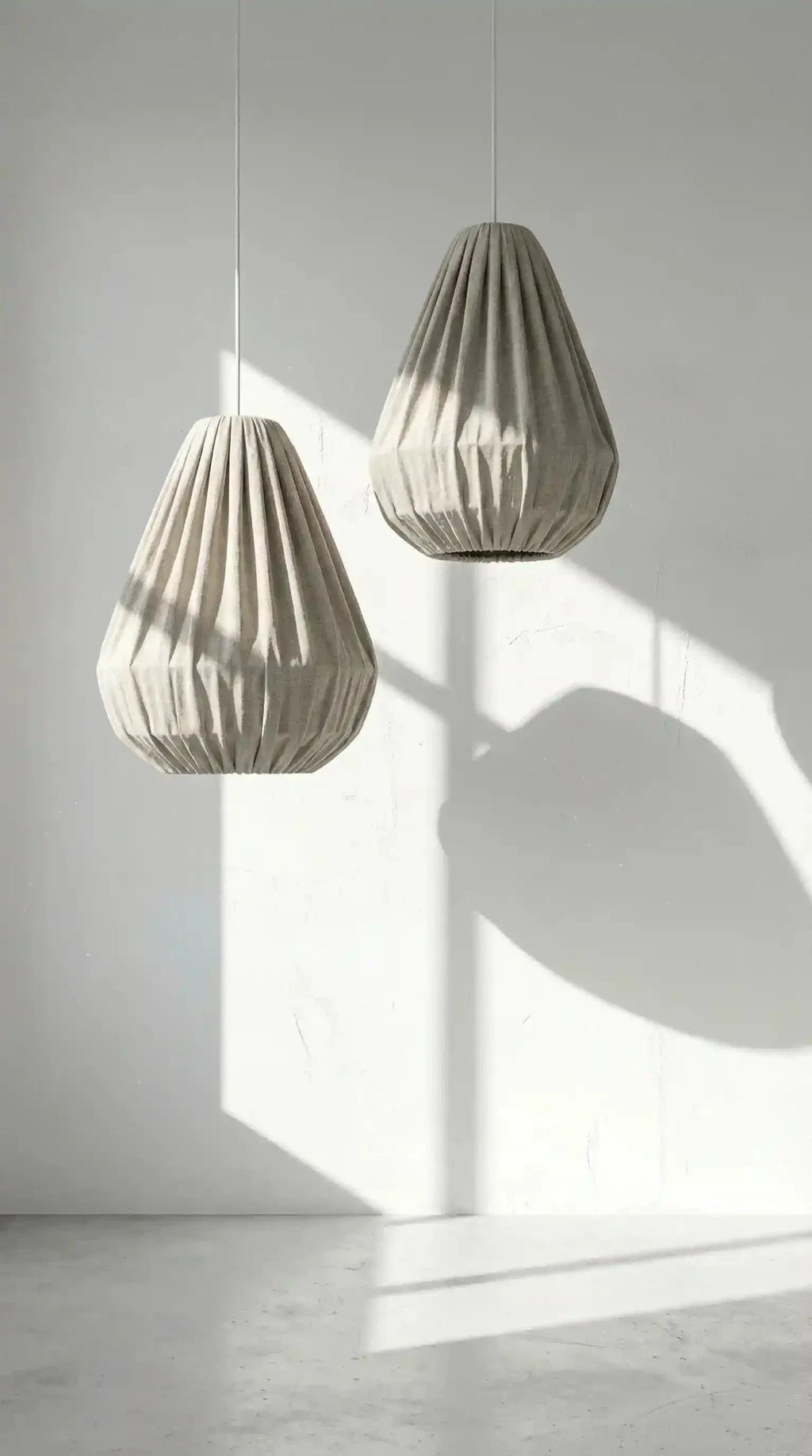 Luminária Pendente Bag Linho - Ateliê MMassuci