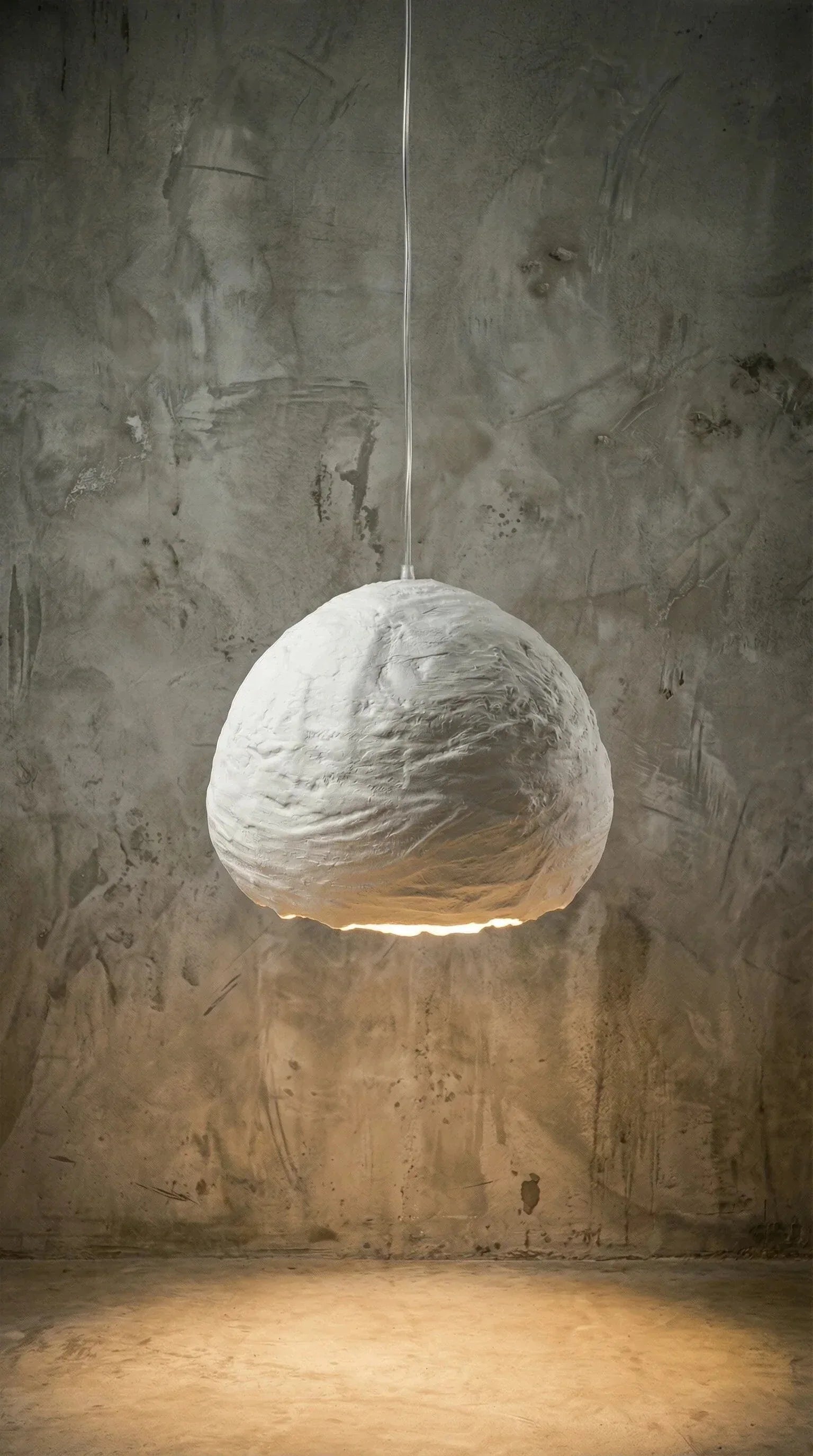 Luminária Pendente Cerâmica Globo - Ateliê MMassuci