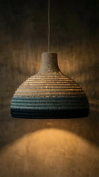 Luminária Pendente Fiber Emballage Algodão - Ateliê MMassuci
