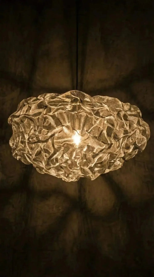 Luminária Pendente Flow Redonda - Ateliê MMassuci