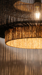 Luminária Pendente Sisal Eclipse Luminárias MMassuci 