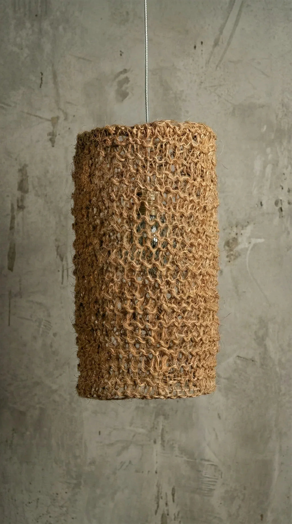 Luminaria Pendente Sisal Nest - Ateliê MMassuci
