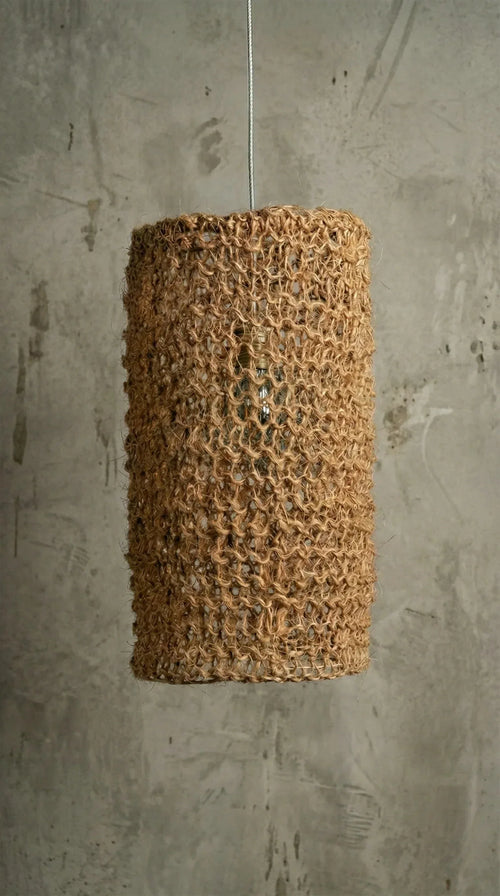 Luminaria Pendente Sisal Nest - Ateliê MMassuci