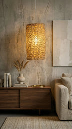 Luminaria Pendente Sisal Nest - Ateliê MMassuci