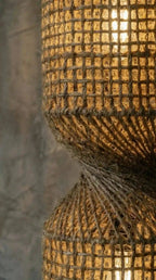 Luminária Pendente Twisted Juta - Ateliê MMassuci
