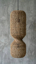 Luminária Pendente Twisted Juta - Ateliê MMassuci