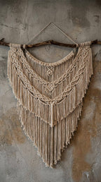 Macrame Parede Cru - Ateliê MMassuci